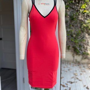 BEBE OPEN BACK PARTY DRESS